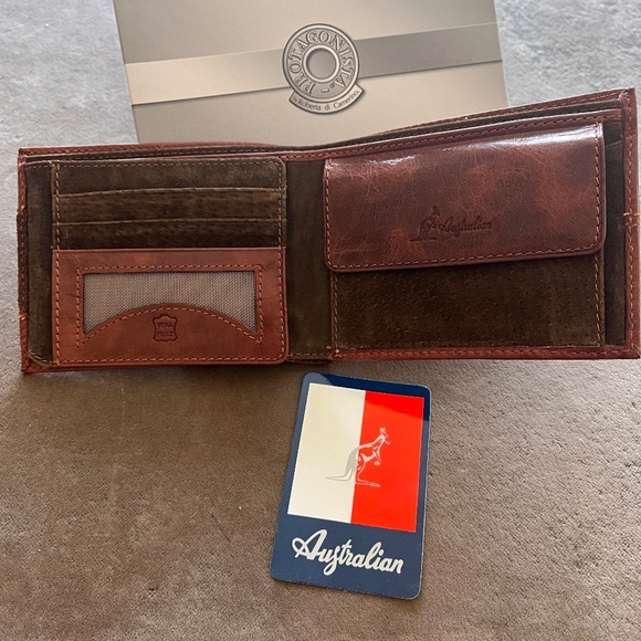 Men's Leather Wallet by Roberta di Camerino - Picture 1 of 6